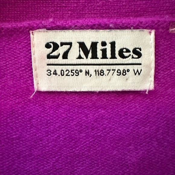 27 Miles Striped Cardigan (L) - Picture 4 of 12